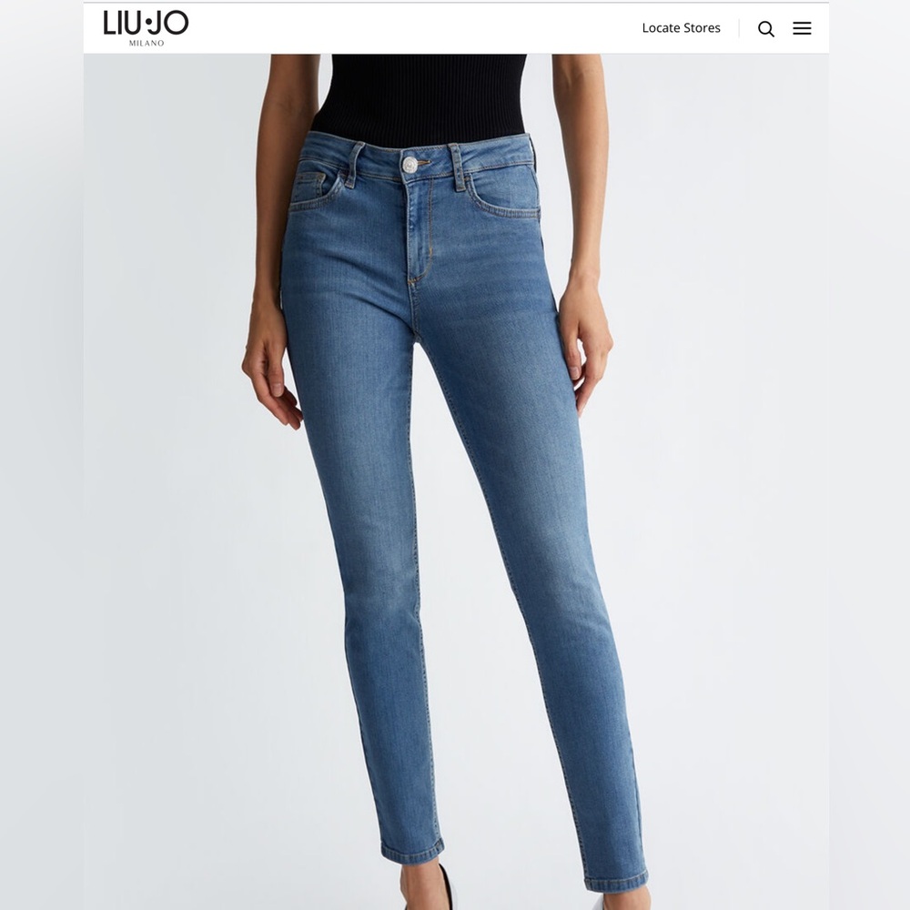 Liu Jo skinny low rise stretch jeans. Size 29.